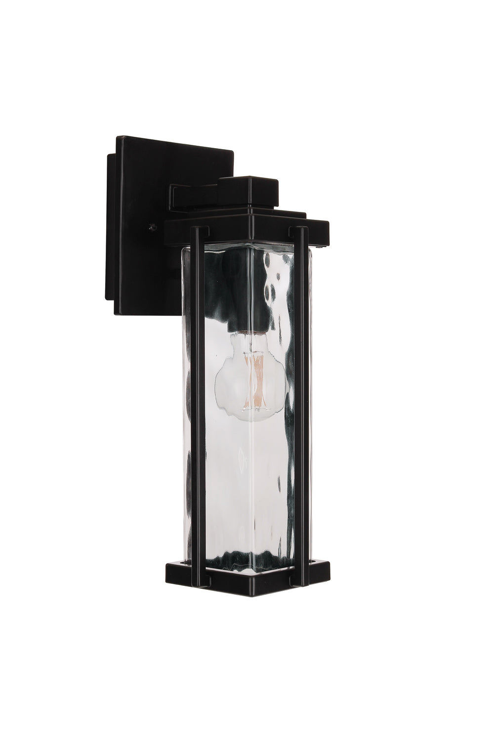 Craftmade - Z2604-MN - One Light Outdoor Wall Lantern - Pyrmont - Midnight