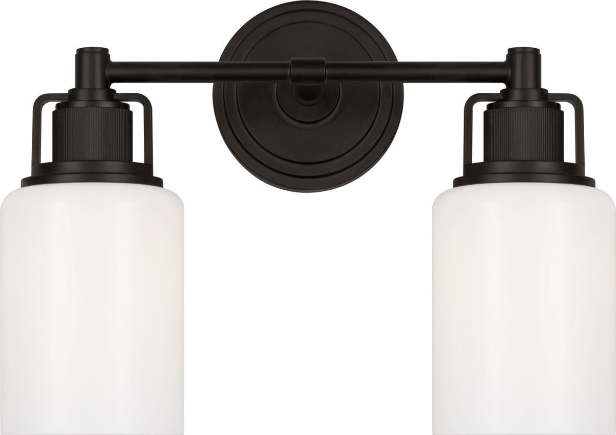 Visual Comfort Studio - CV1112AI - Two Light Bath - Ashford - Aged Iron | Aged Iron