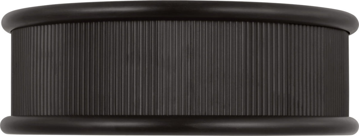 Visual Comfort Studio - PCF1025AI - Five Light Flush Mount - Ritz - Aged Iron | Aged Iron