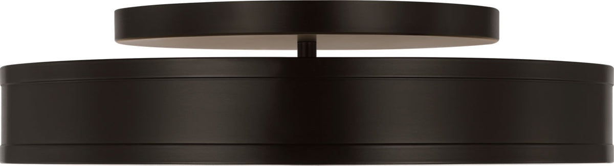 Visual Comfort Studio - PCF1041AI - LED Semi Flush Mount - Dupont - Aged Iron | Aged Iron