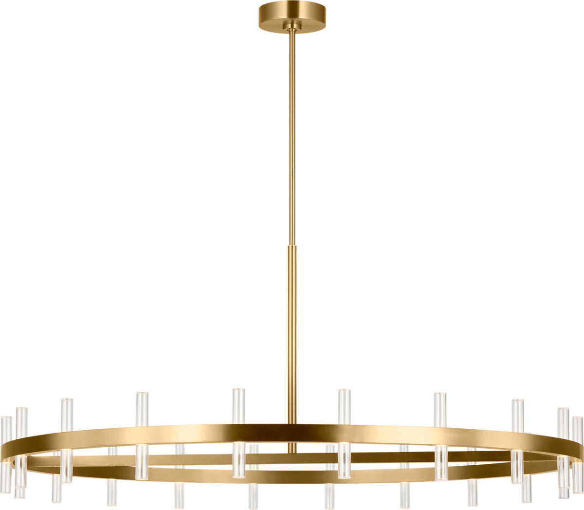 Visual Comfort Studio - SLC10940BBS - LED Chandelier - Silas - Burnished Brass | Burnished Brass
