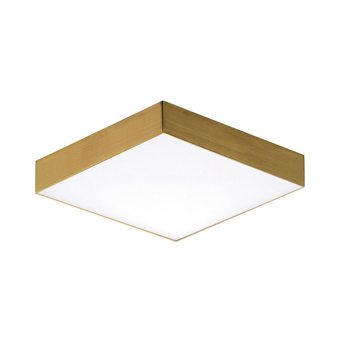Maxim - 57665WTSBR - LED Flush Mount - Trim - Satin Brass