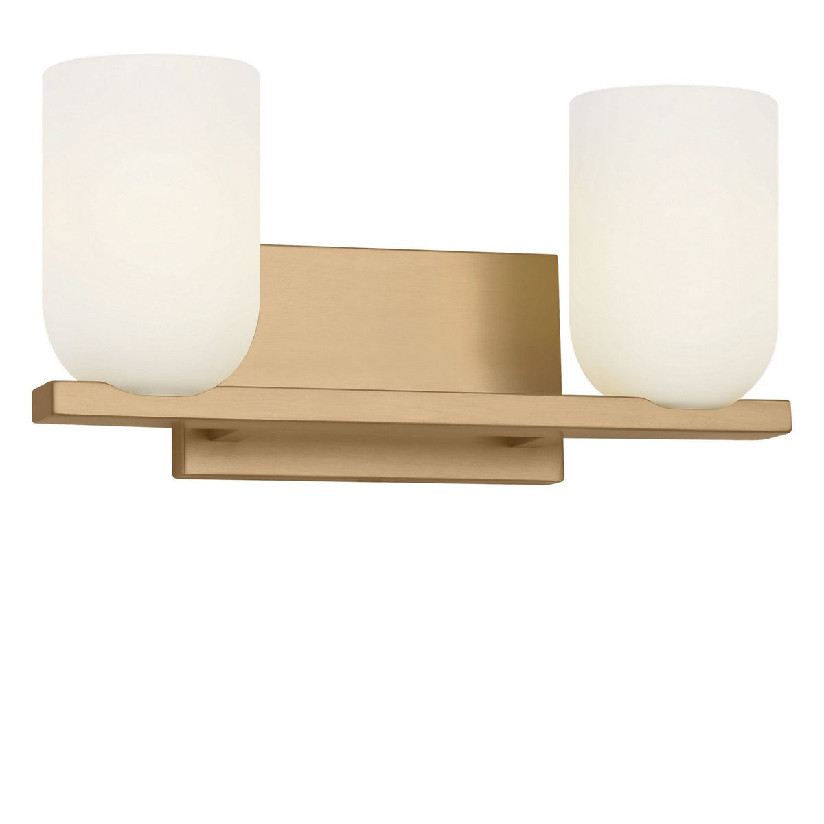 Generation Lighting - GLV1962SBE - Two Light Vanity - Neblina - Satin Brass