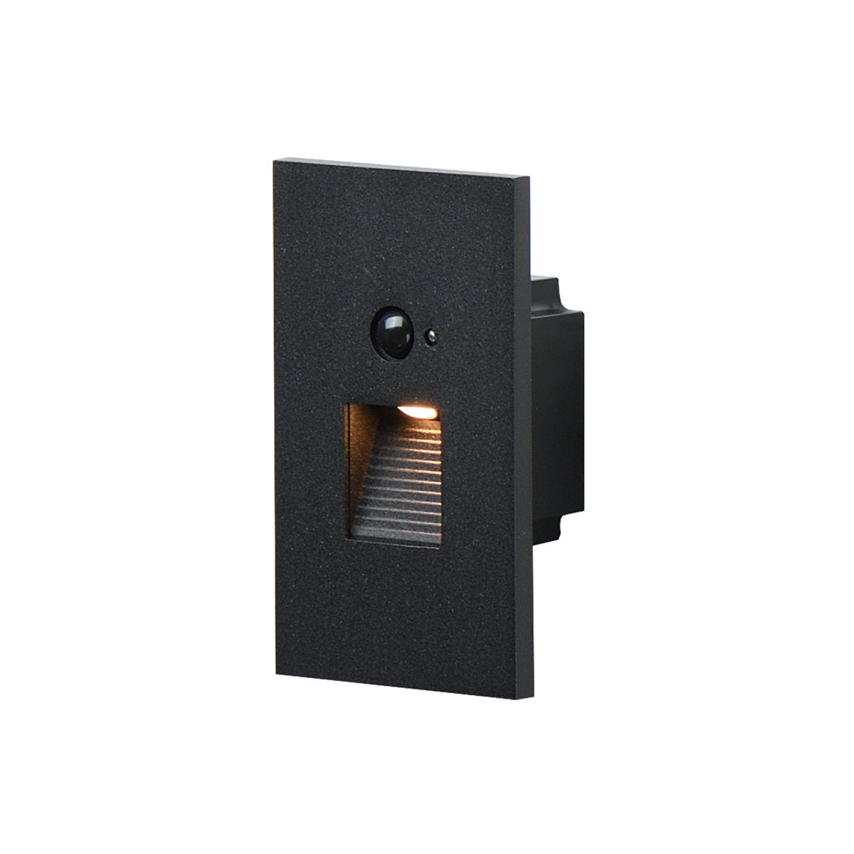 Maxim - 58102BK/MSP - LED Path Step Light with Motion Sensor - Path - Black