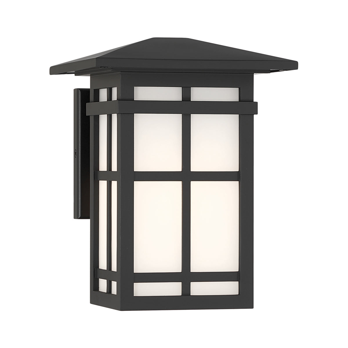 Minka-Lavery - 71181-899 - One Light Wall Sconce - Grydton - Dark Matte Black