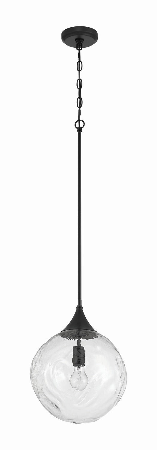 Craftmade - 61292-FB - One Light Pendant - Reflection - Flat Black