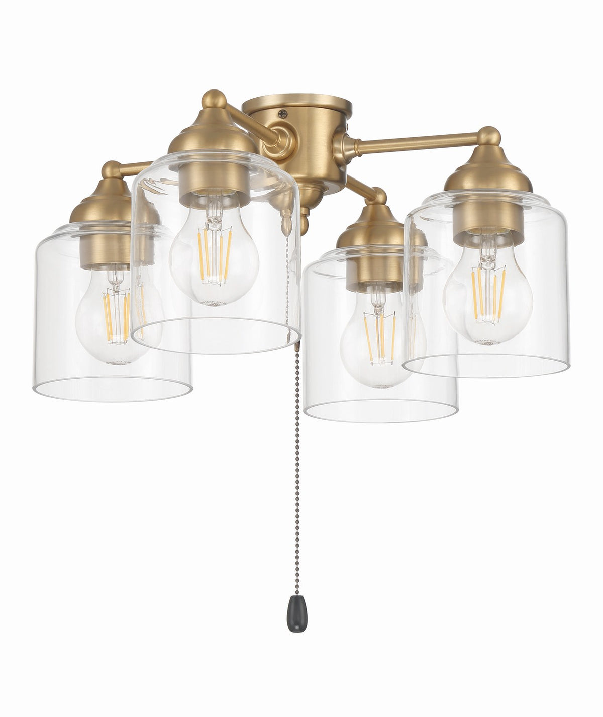Craftmade - LK2606-4L-LED-SB - LED Fan Light Kit - Satin Brass