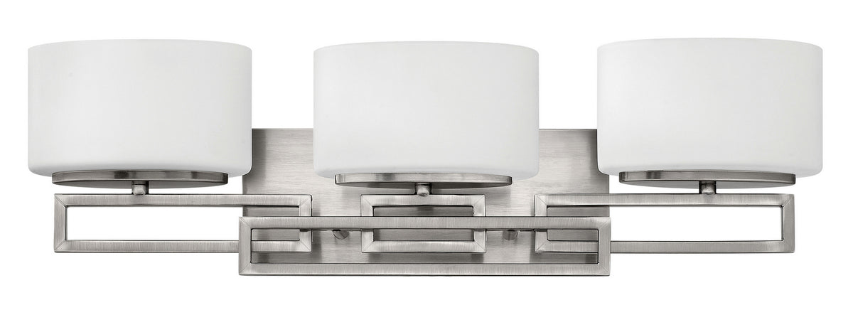 Hinkley - 5103AN - Three Light Vanity - Lanza - Antique Nickel