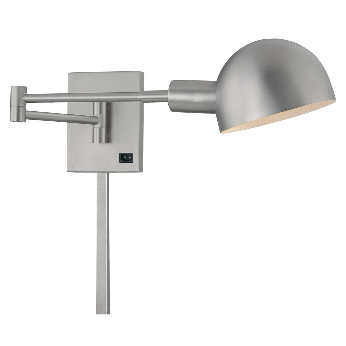 George Kovacs - P600-3-603 - LED Swing Arm Wall Sconce - P3 - Matte Brushed Nickel