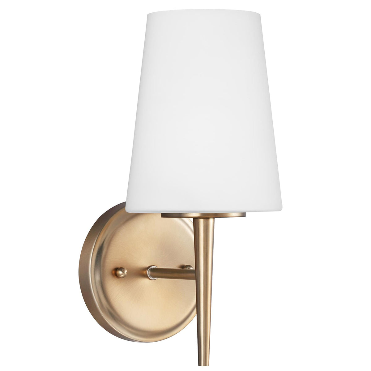 Generation Lighting - 4140401-848 - One Light Wall / Bath Sconce - Driscoll - Satin Brass