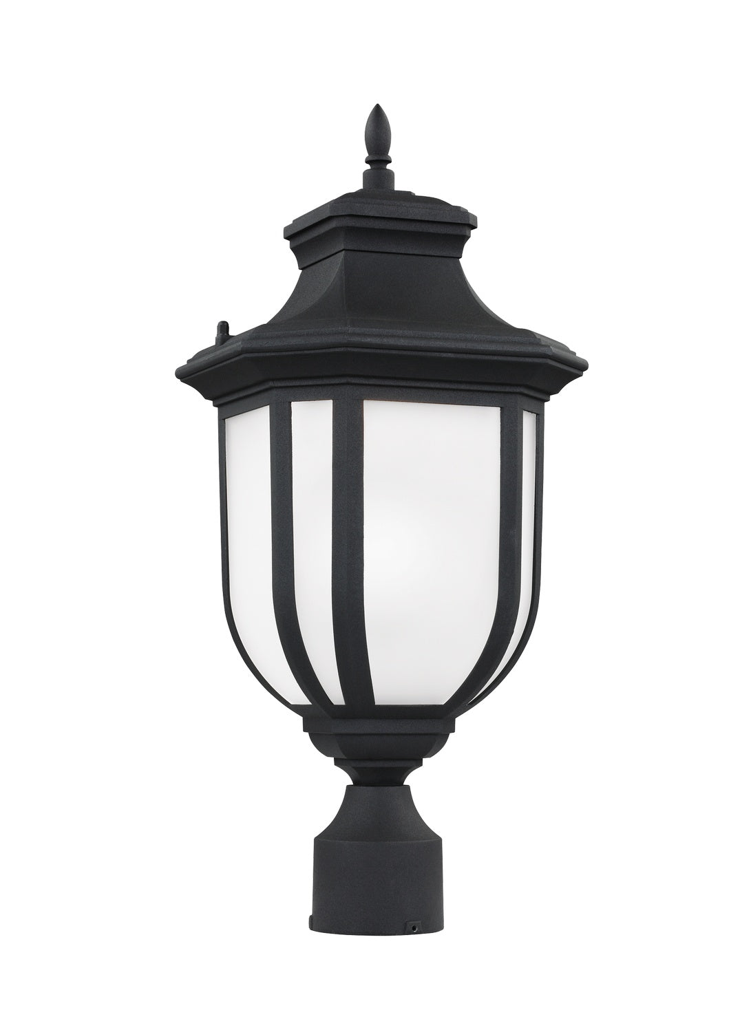 Generation Lighting - 8236301-12 - One Light Outdoor Post Lantern - Childress - Black