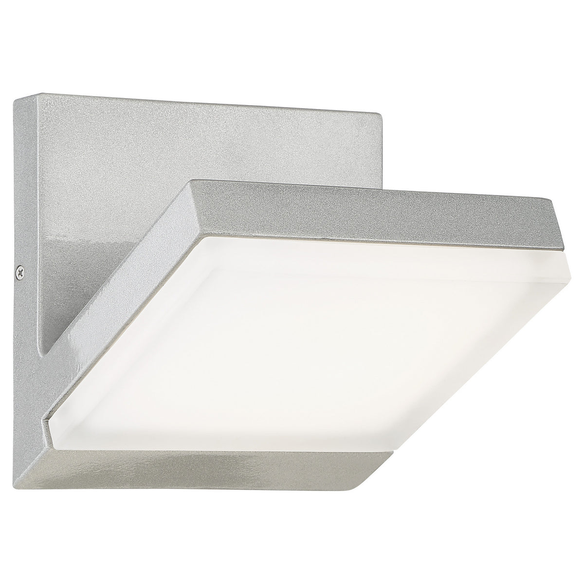 George Kovacs - P1259-566-L - LED Outdoor Lantern - Angle - Silver Dust