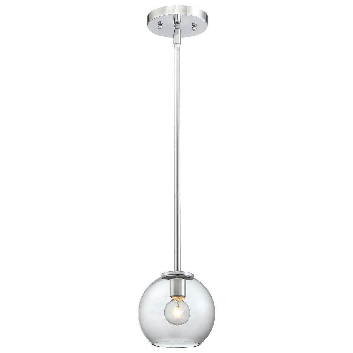 George Kovacs - P1840-077 - One Light Mini Pendant - Exposed - Chrome