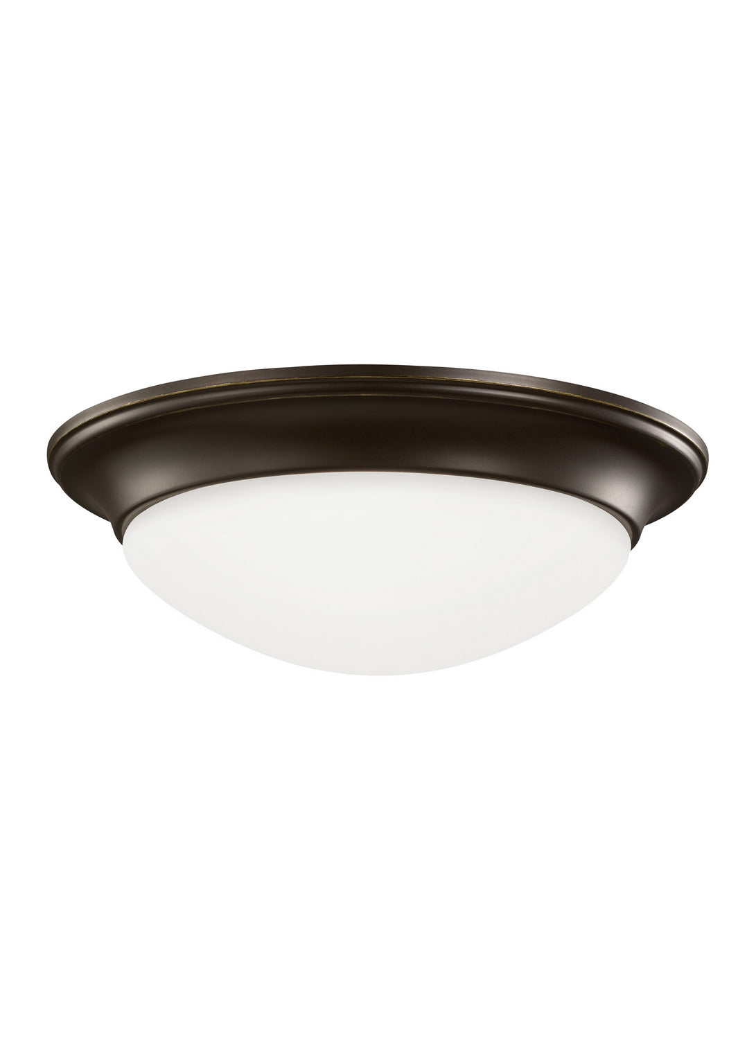 Generation Lighting - 75435EN3-710 - Two Light Flush Mount - Nash - Bronze
