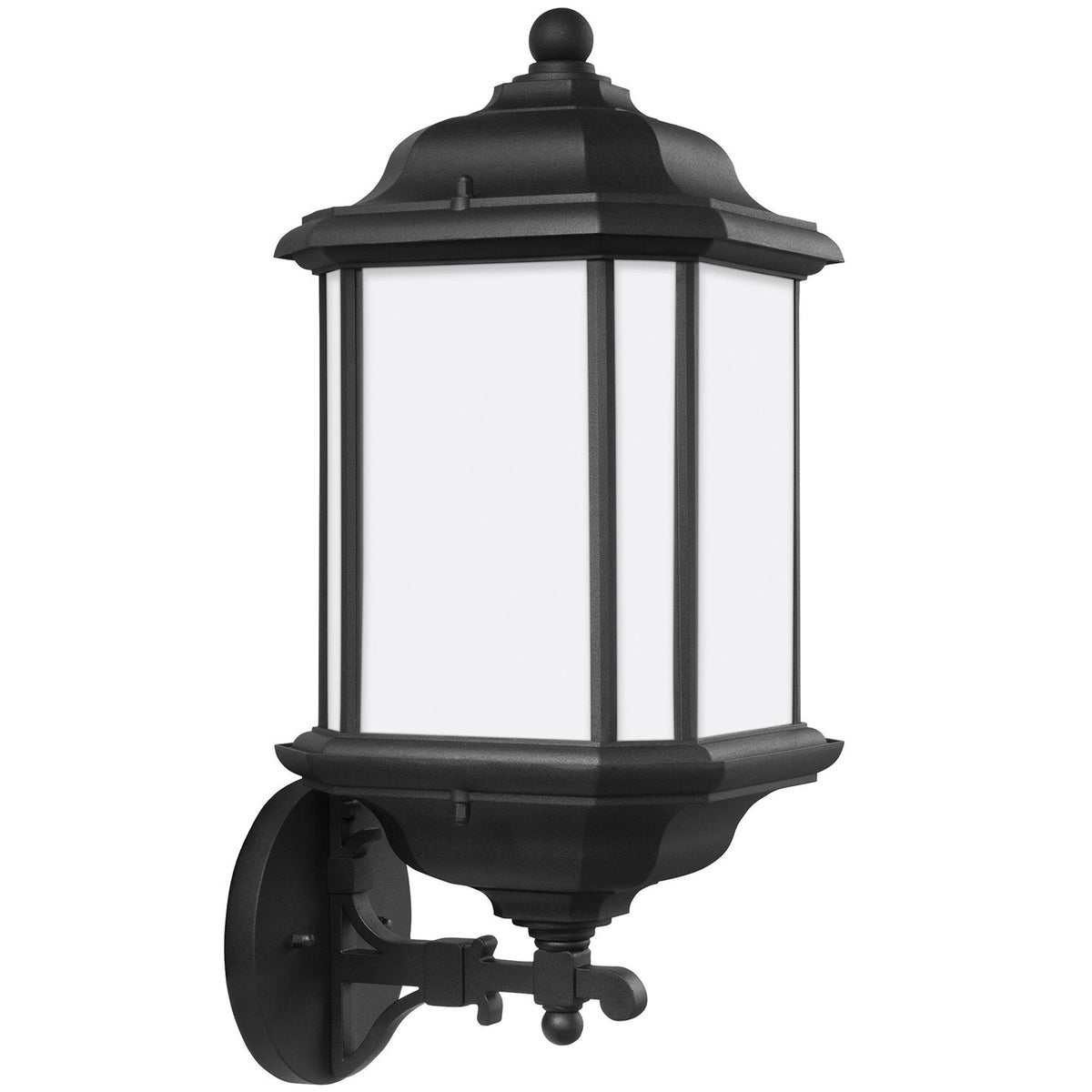 Generation Lighting - 84532EN3-12 - One Light Outdoor Wall Lantern - Kent - Black