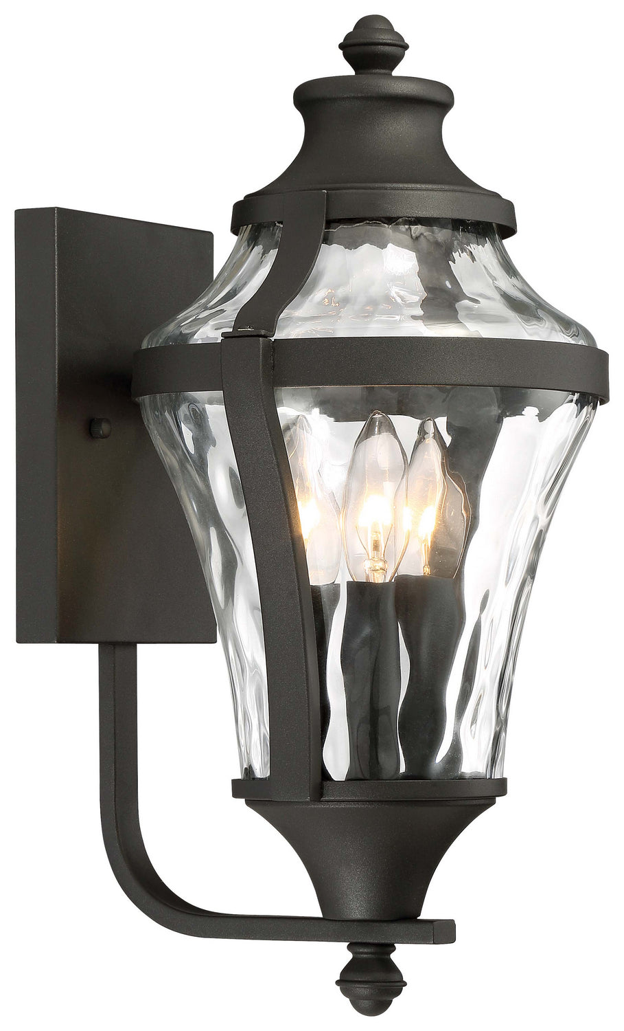 Minka-Lavery - 72562-66 - Three Light Outdoor Wall Lamp - Libre - Black