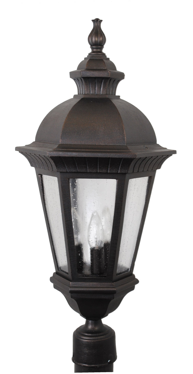 Melissa Lighting - K190 - Three Light Post Mount - Kiss