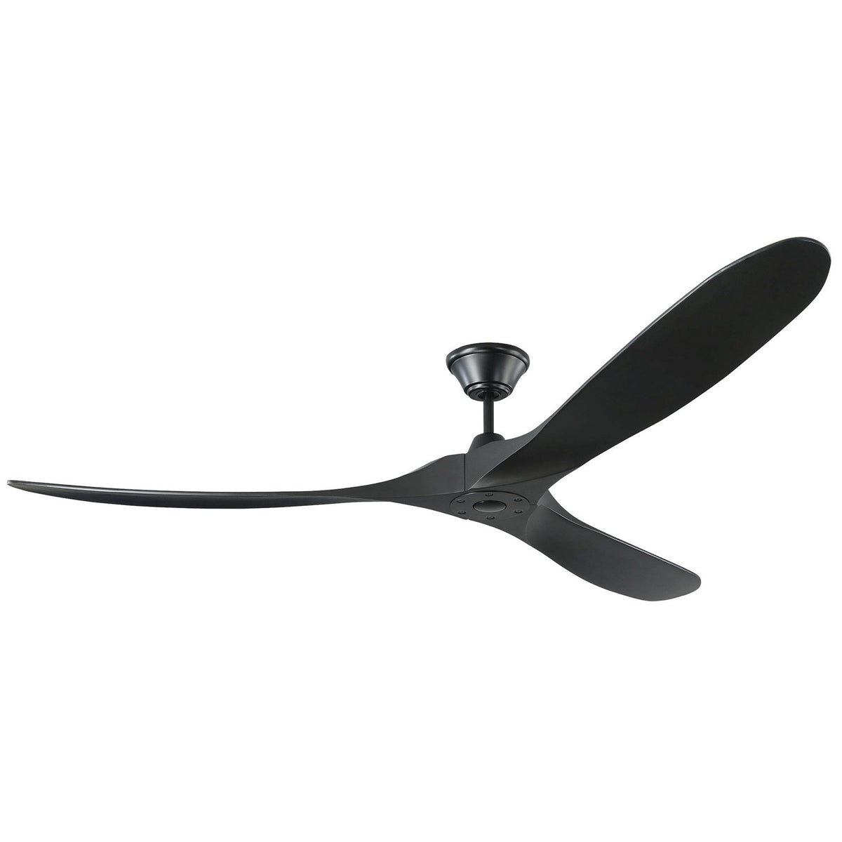 Visual Comfort Fan - 3MAVR70BKBK - 70" Ceiling Fan - Maverick - Matte Black