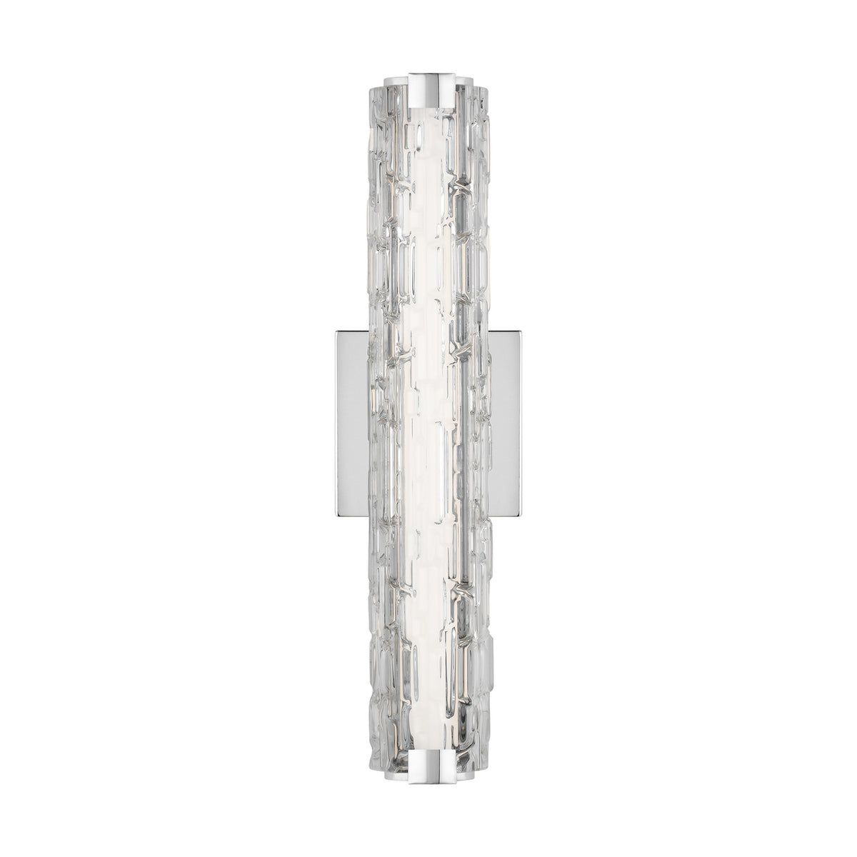 Visual Comfort Studio - WB1876CH-L1 - LED Wall Sconce - Cutler - Chrome