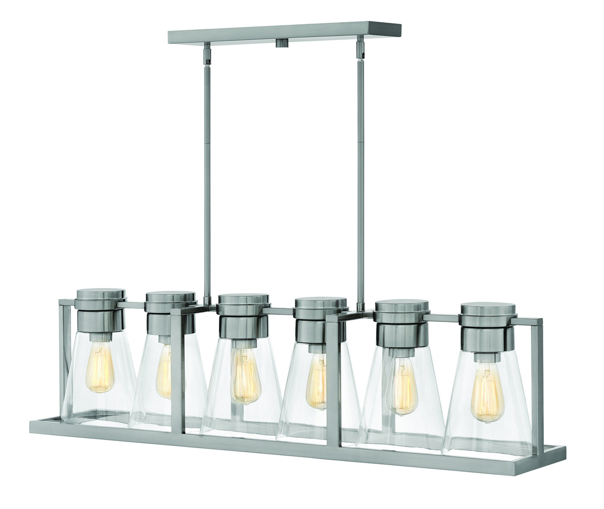 Hinkley - 63306BN-CL - LED Pendant - Refinery - Brushed Nickel