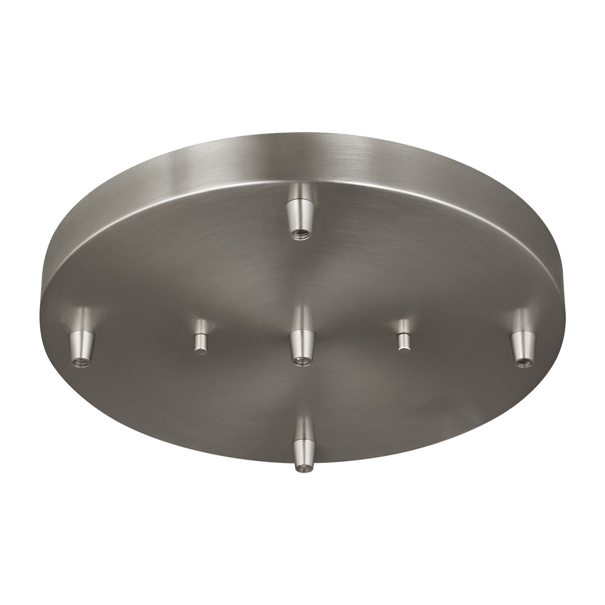 Generation Lighting - 7449405-962 - Five Light Cluster Canopy - Multi-Port Canopy - Brushed Nickel