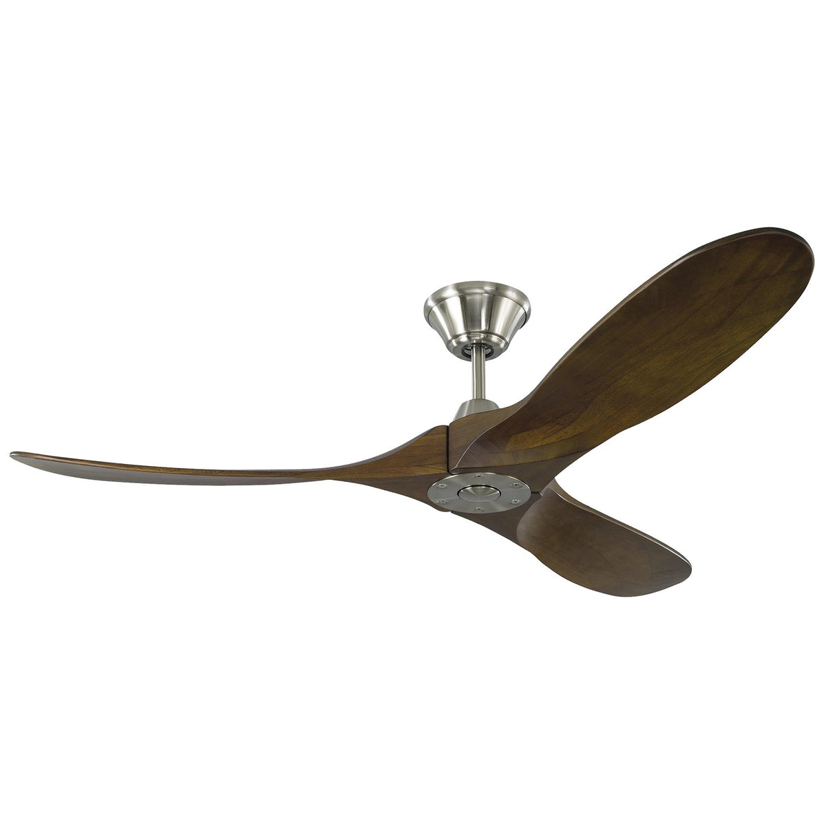 Visual Comfort Fan - 3MAVR52BS - 52" Ceiling Fan - Maverick - Brushed Steel
