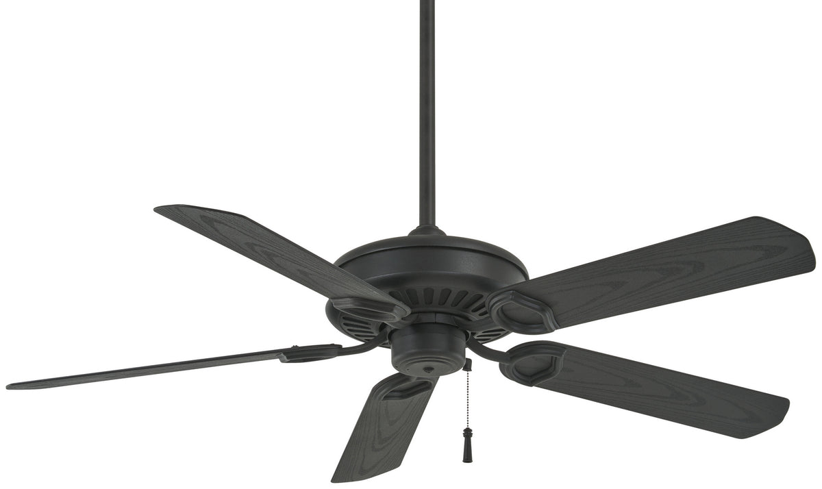 Minka Aire - F589-TCL - 54" Ceiling Fan - Sundowner - Textured Coal Black