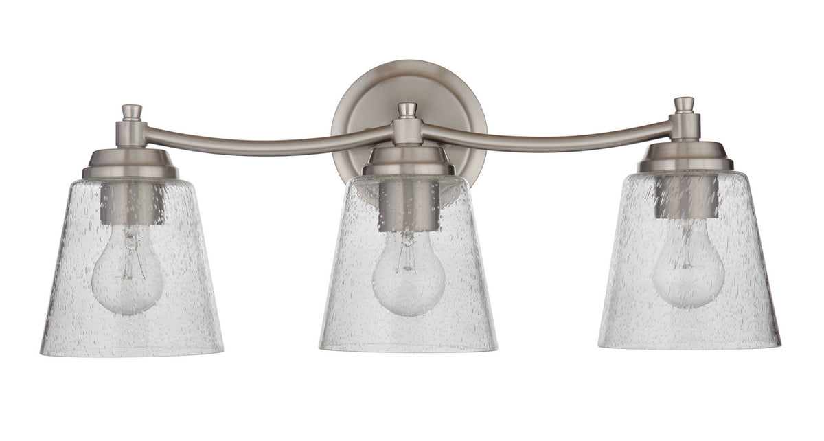 Craftmade - 50203-BNK - Three Light Vanity - Tyler - Brushed Polished Nickel