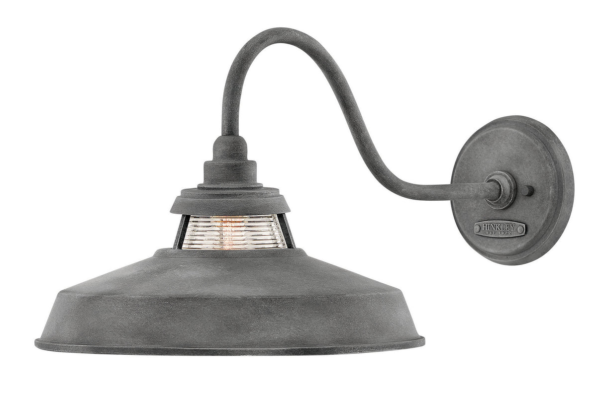 Hinkley - 1195DZ - LED Wall Mount - Troyer - Aged Zinc