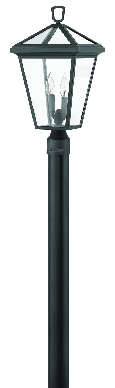 Hinkley - 2561MB-LL - LED Post Top or Pier Mount Lantern - Alford Place - Museum Black