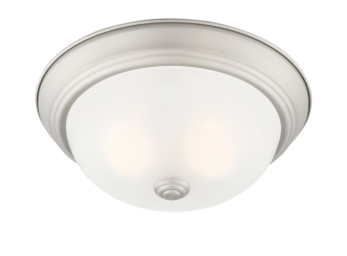 Designers Fountain - 1257S-PW-W - Two Light Flushmount - Decorative Flushmount - Pewter