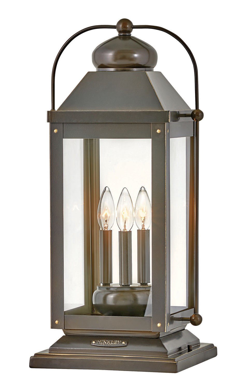 Hinkley - 1857LZ - LED Pier Mount - Anchorage - Light Oiled Bronze