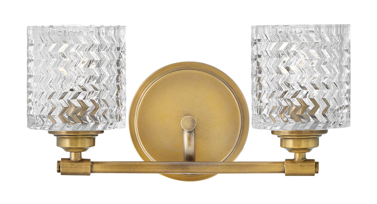 Hinkley - 5042HB - LED Vanity - Elle - Heritage Brass