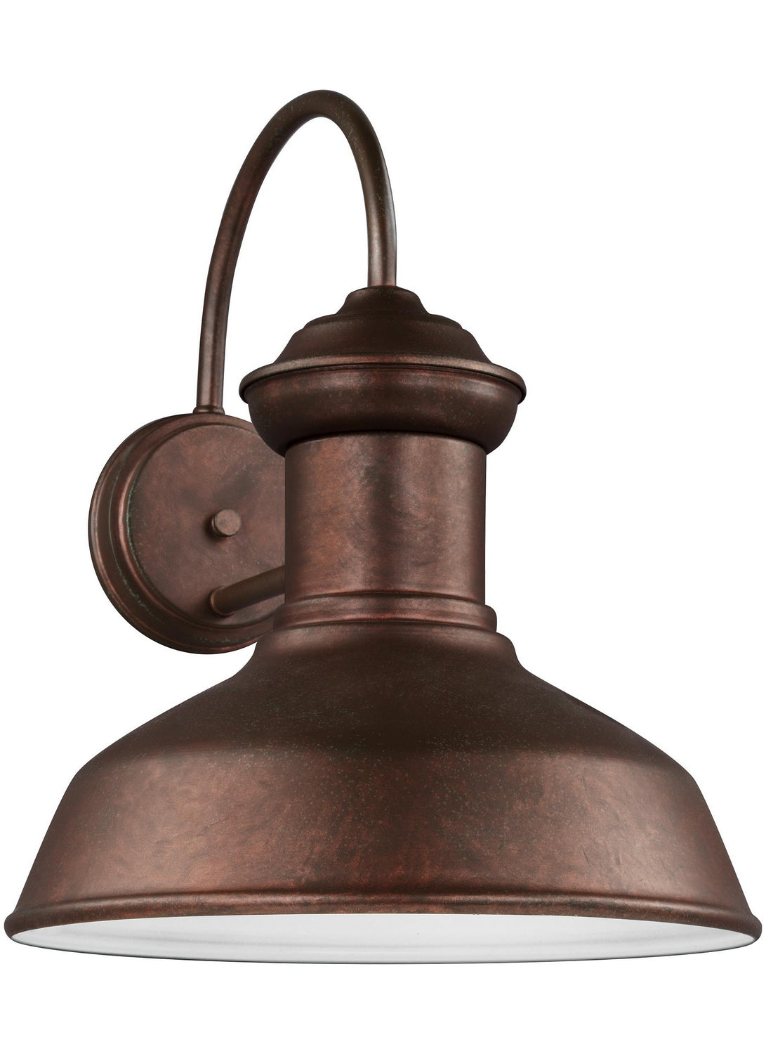 Generation Lighting - 8647701-44/T - One Light Outdoor Wall Lantern - Fredricksburg - Weathered Copper