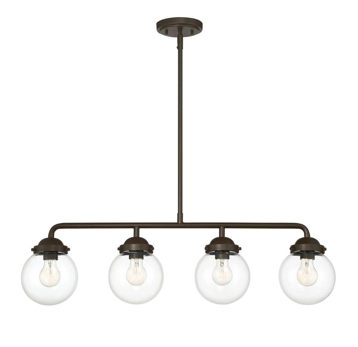 Designers Fountain - 95938-ORB - Four Light Island Pendant - Knoll - Oil Rubbed Bronze