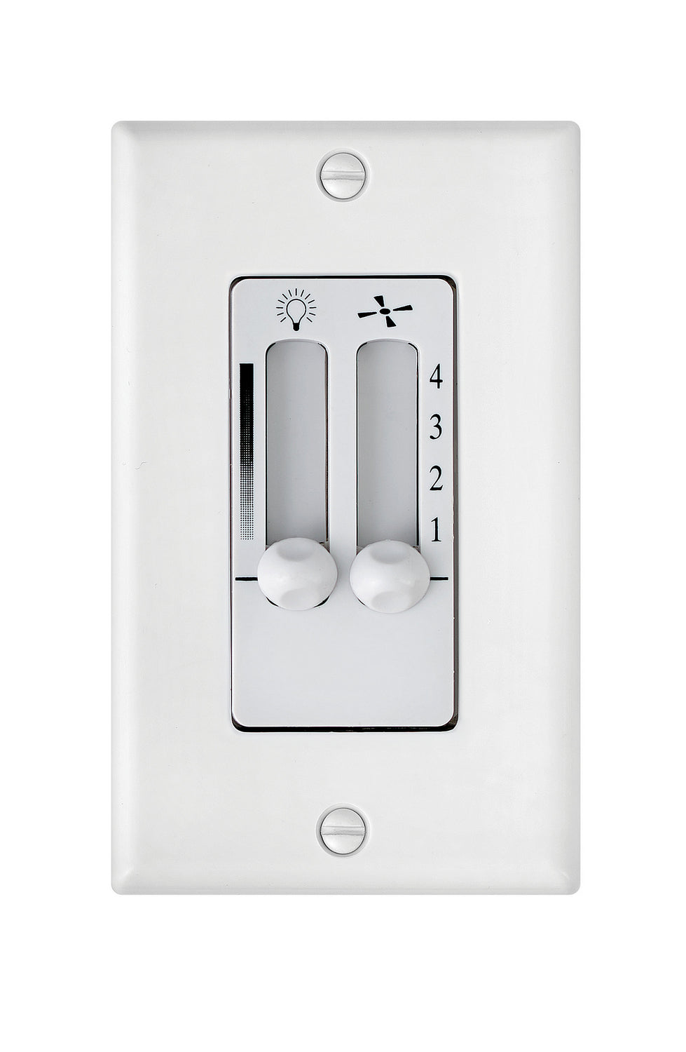 Hinkley - 980008FWH - Wall Control - Wall Control 4spd Dual Slide - White
