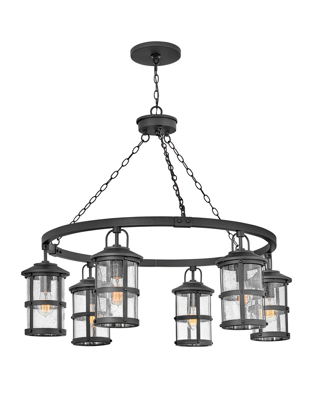 Hinkley - 2689BK - LED Chandelier - Lakehouse - Black