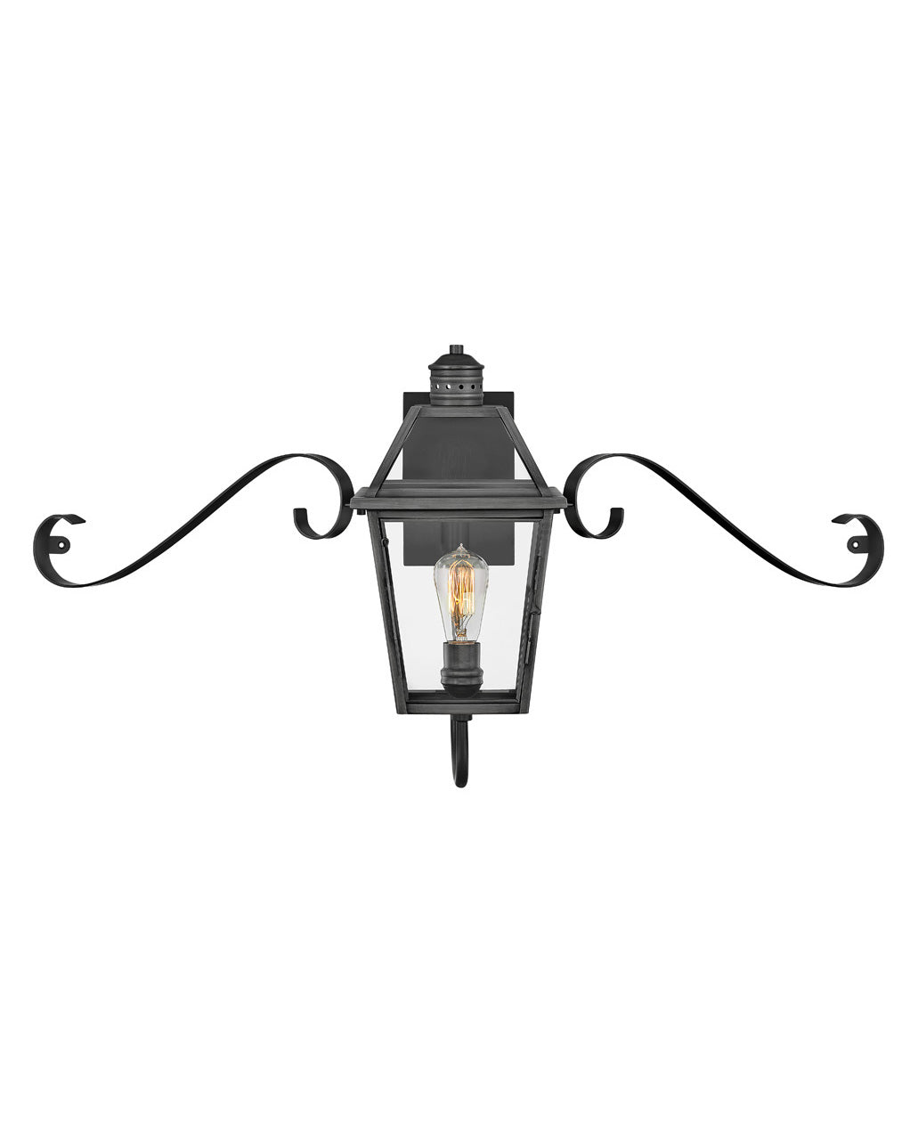 Hinkley - 2770BLB-SCR - LED Wall Mount - Nouvelle - Blackened Brass