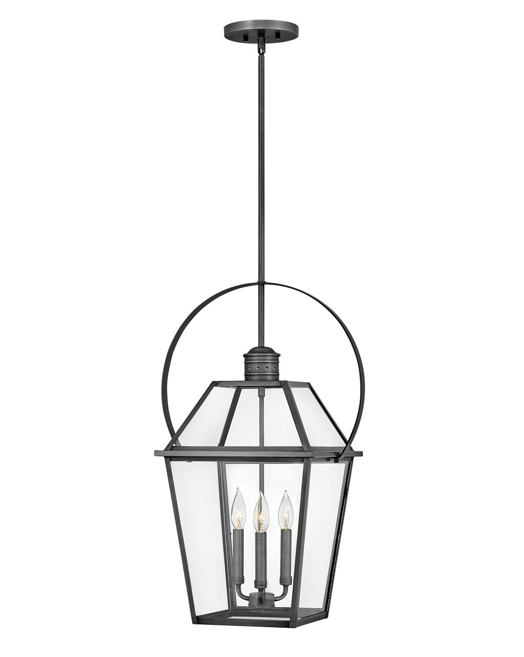 Hinkley - 2772BLB - LED Hanging Lantern - Nouvelle - Blackened Brass