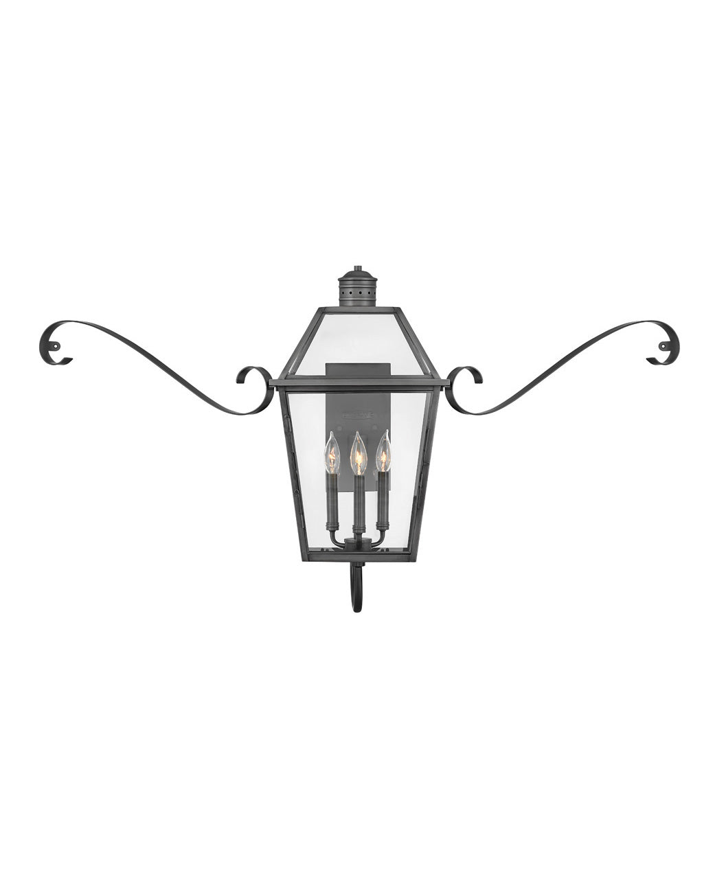Hinkley - 2774BLB-SCR - LED Wall Mount - Nouvelle - Blackened Brass