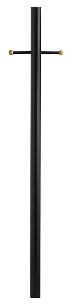 Hinkley - 6661TK - 7' Direct Burial Post with Ladder Rest - 7ft Post - Textured Black