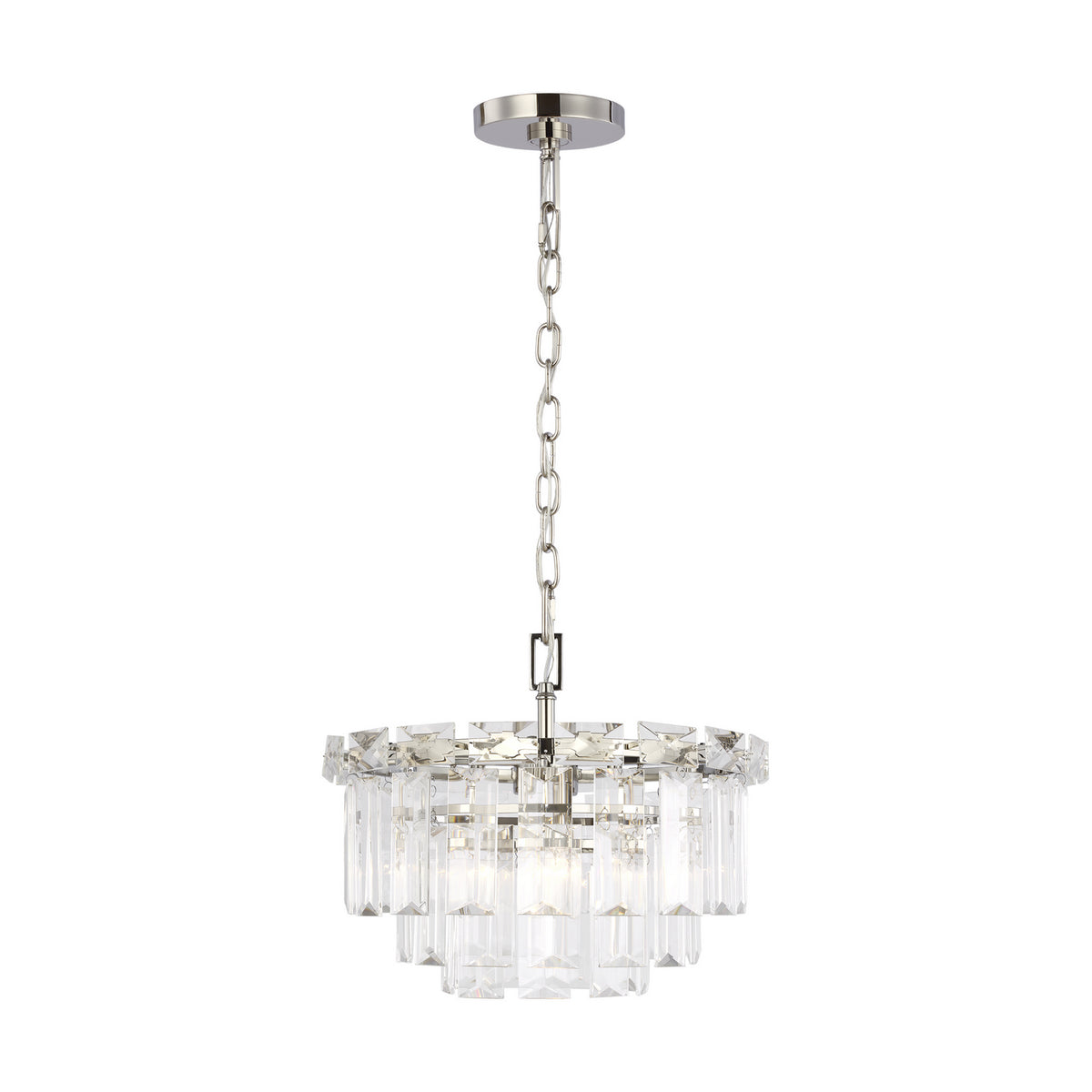 Visual Comfort Studio - CC1254PN - Four Light Chandelier - Arden - Polished Nickel