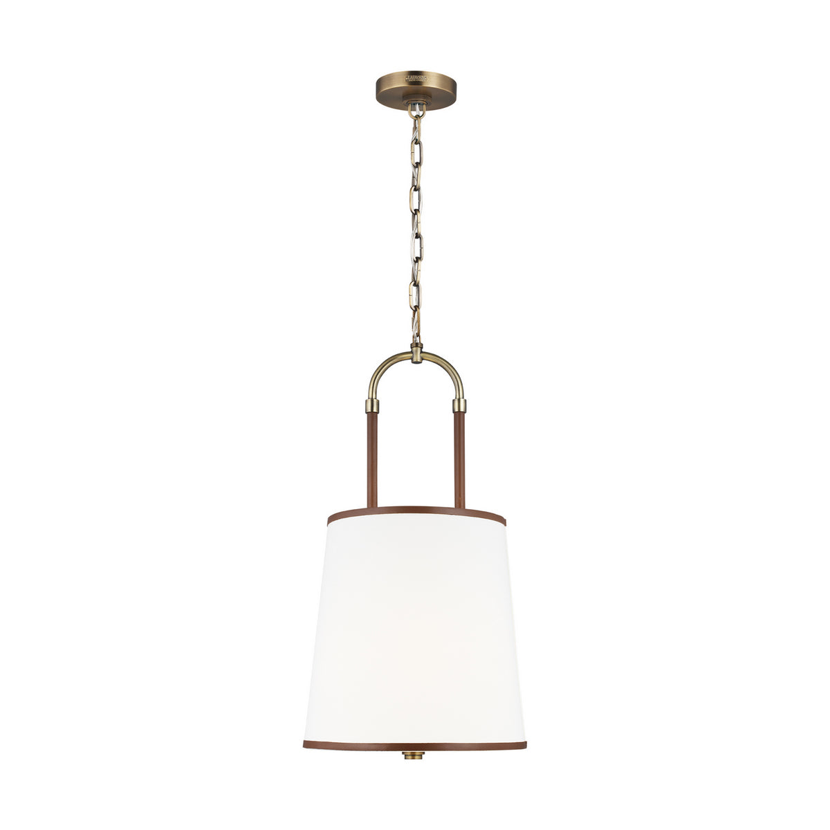Visual Comfort Studio - LP1031TWB - One Light Pendant - Katie - Time Worn Brass