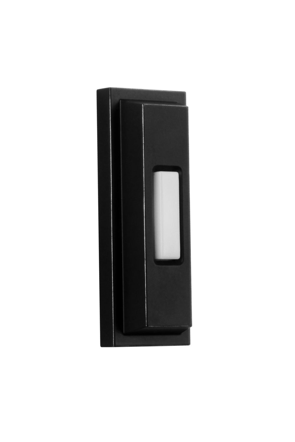 Craftmade - PB5005-FB - Rectangle Surface Mount Pushbutton - Push Button-Surface Mount - Flat Black