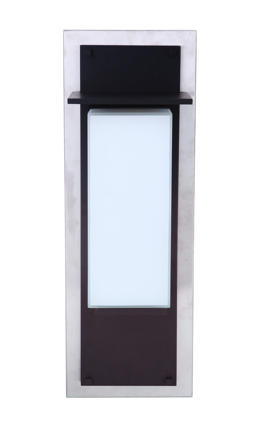 Craftmade - ZA2512-SSMN-LED - LED Outdoor Lantern - Heights - Stainless Steel / Midnight
