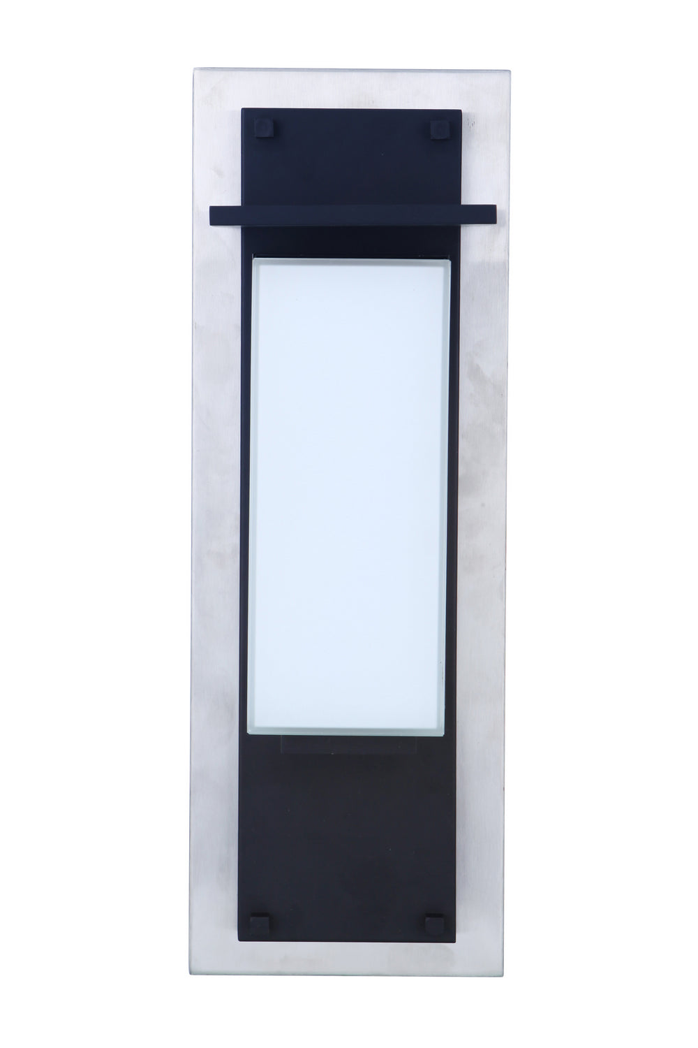 Craftmade - ZA2522-SSMN-LED - LED Outdoor Lantern - Heights - Stainless Steel / Midnight