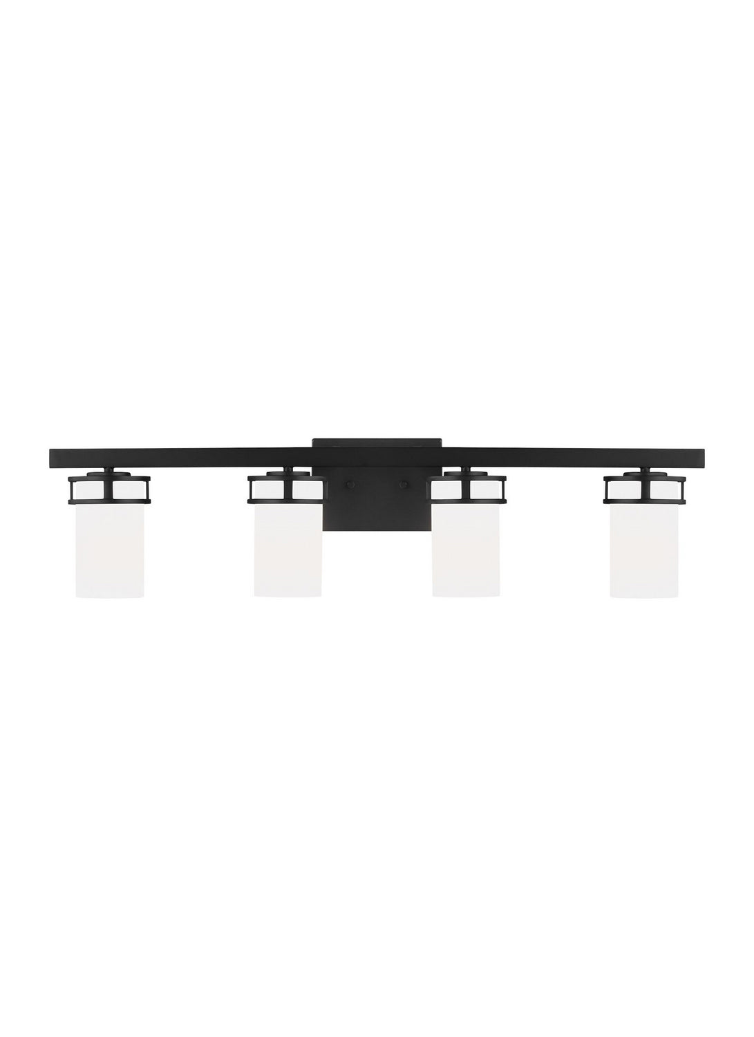Generation Lighting - 4421604EN3-112 - Four Light Wall / Bath - Robie - Midnight Black