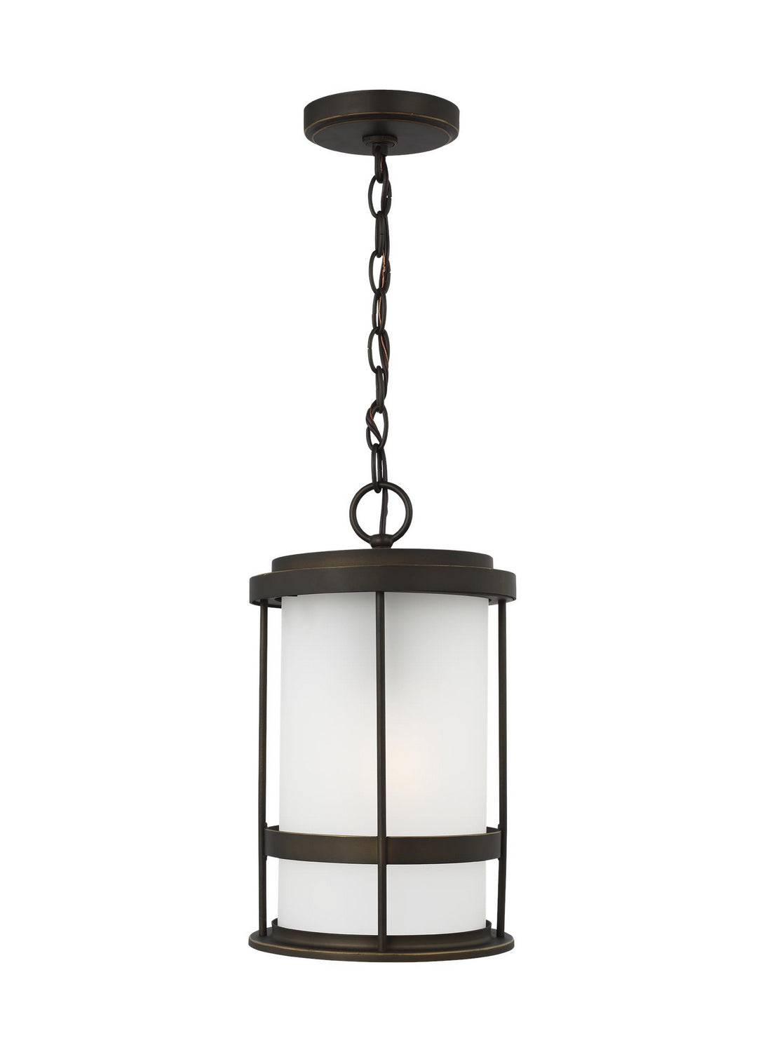 Generation Lighting - 6290901EN3-71 - One Light Outdoor Pendant - Wilburn - Antique Bronze