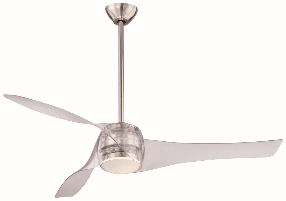 Minka Aire - F803DL-TL - 58"Ceiling Fan - Artemis - Brushed Nickel