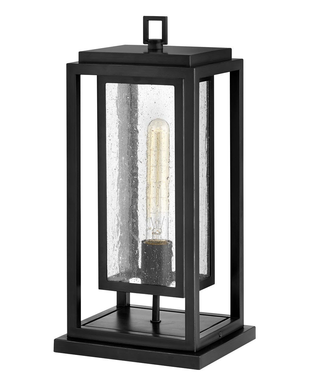 Hinkley - 1007BK - LED Pier Mount - Republic - Black